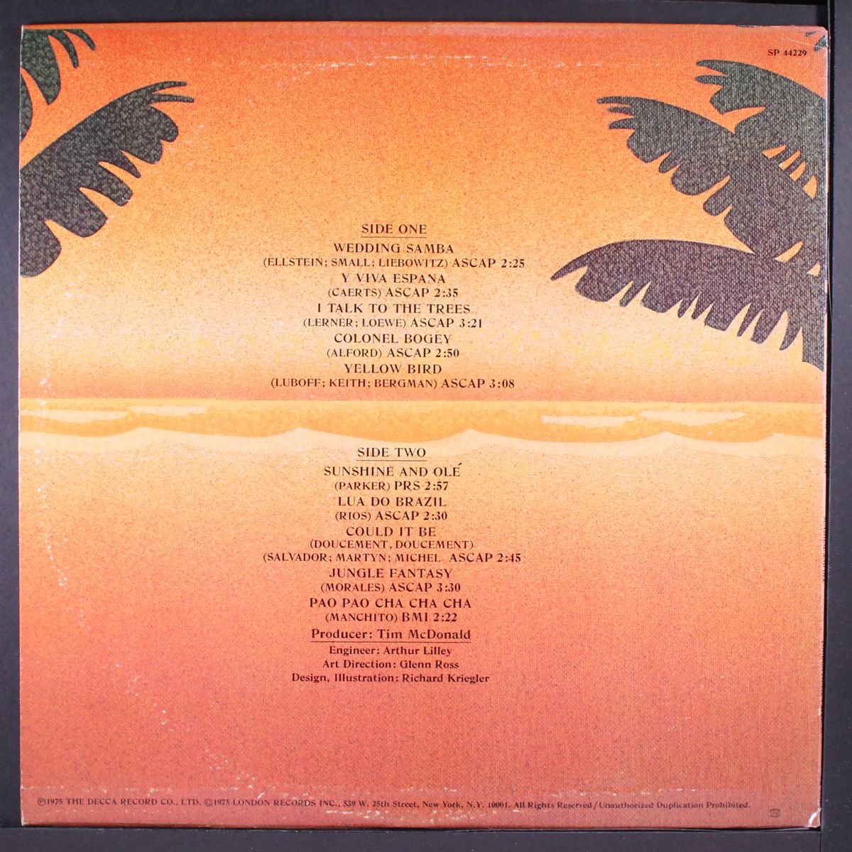 sunshine and ole' by EDMUNDO ROS