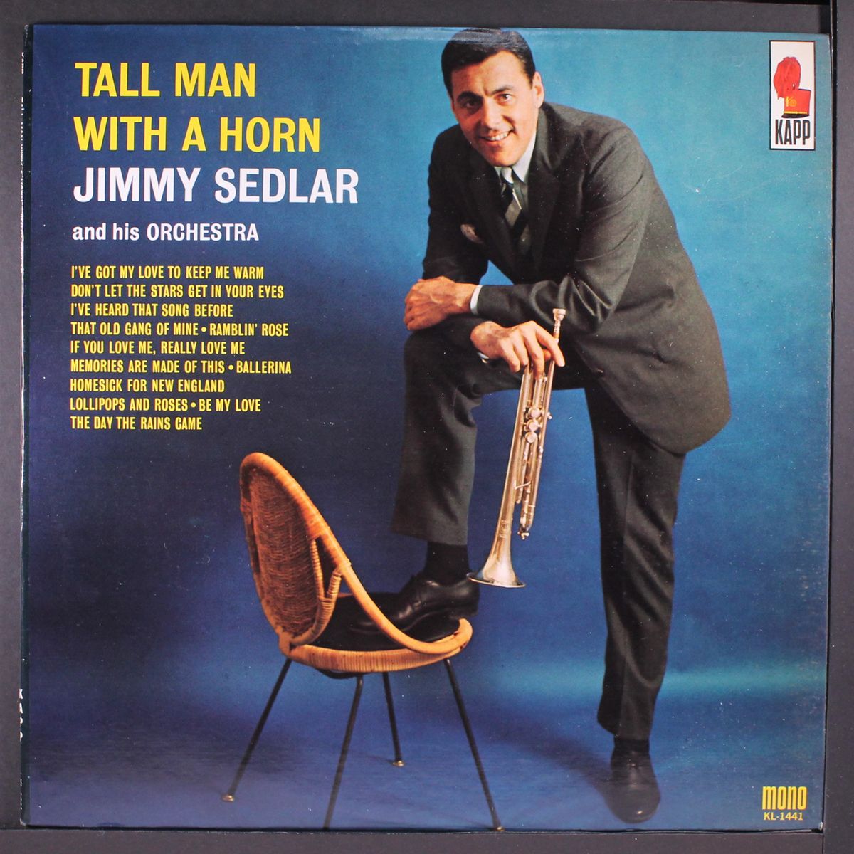 tall man with a horn by JIMMY SEDLAR