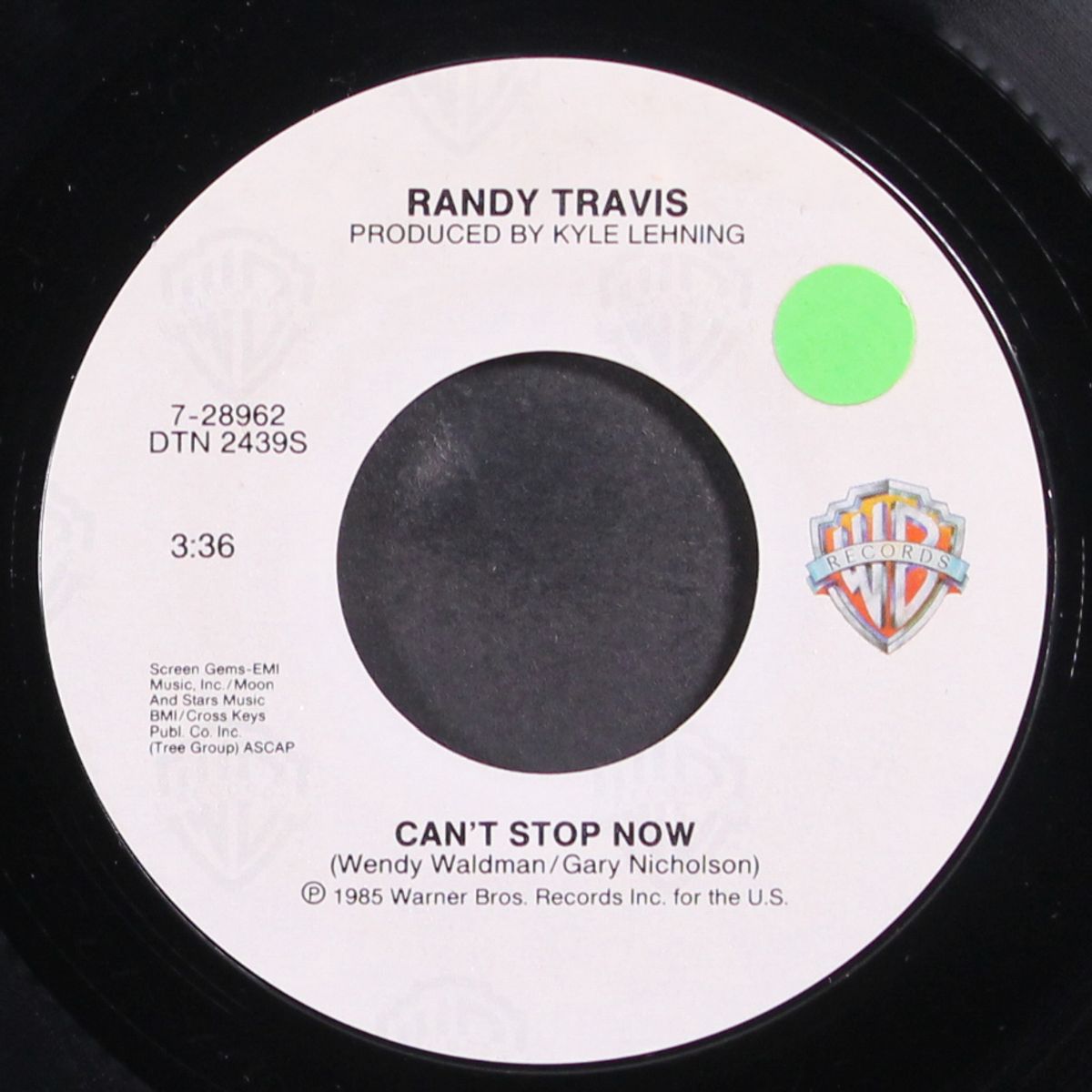 on the other hand / can't stop now by RANDY TRAVIS