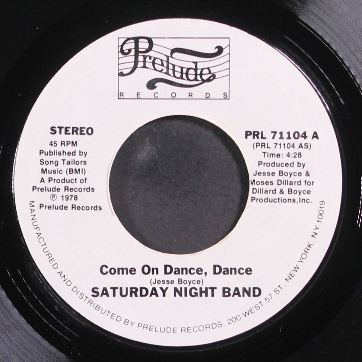 come on dance, dance / touch me on my hot spot by SATURDAY NIGHT BAND