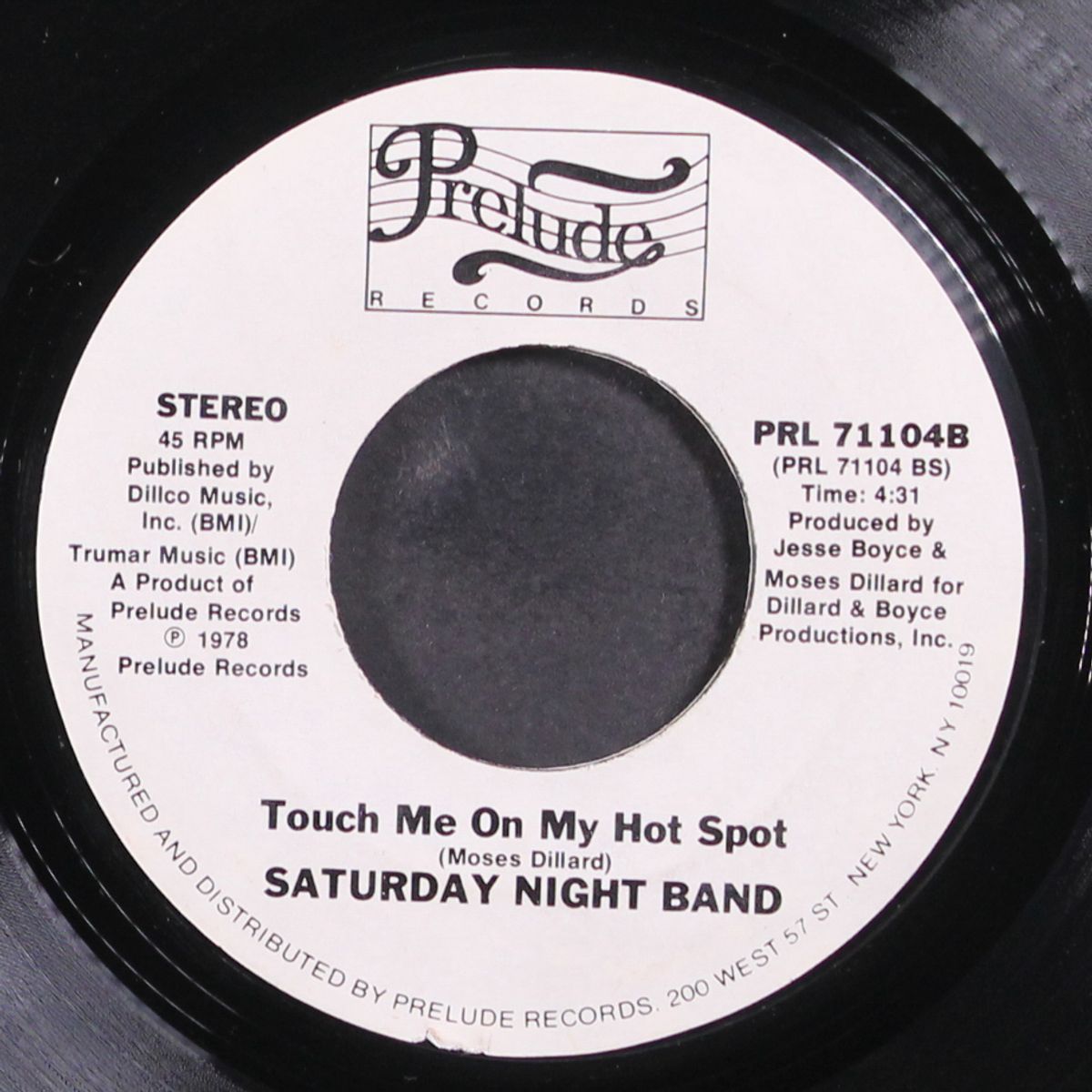 come on dance, dance / touch me on my hot spot by SATURDAY NIGHT BAND