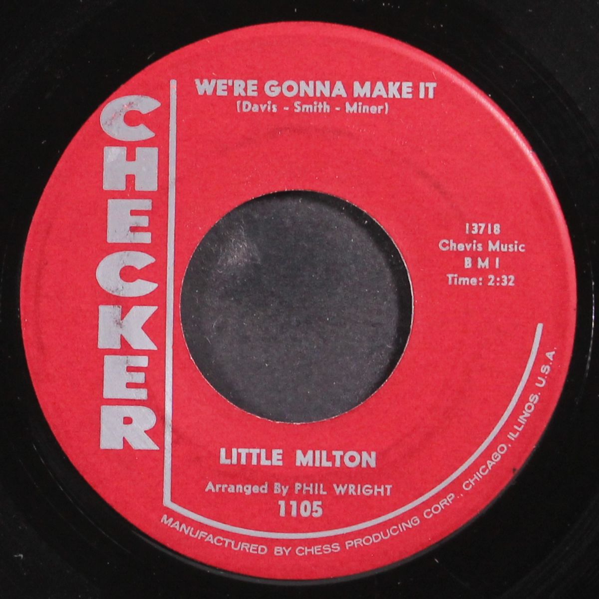 can't hold back the tears / we're gonna make it by LITTLE MILTON