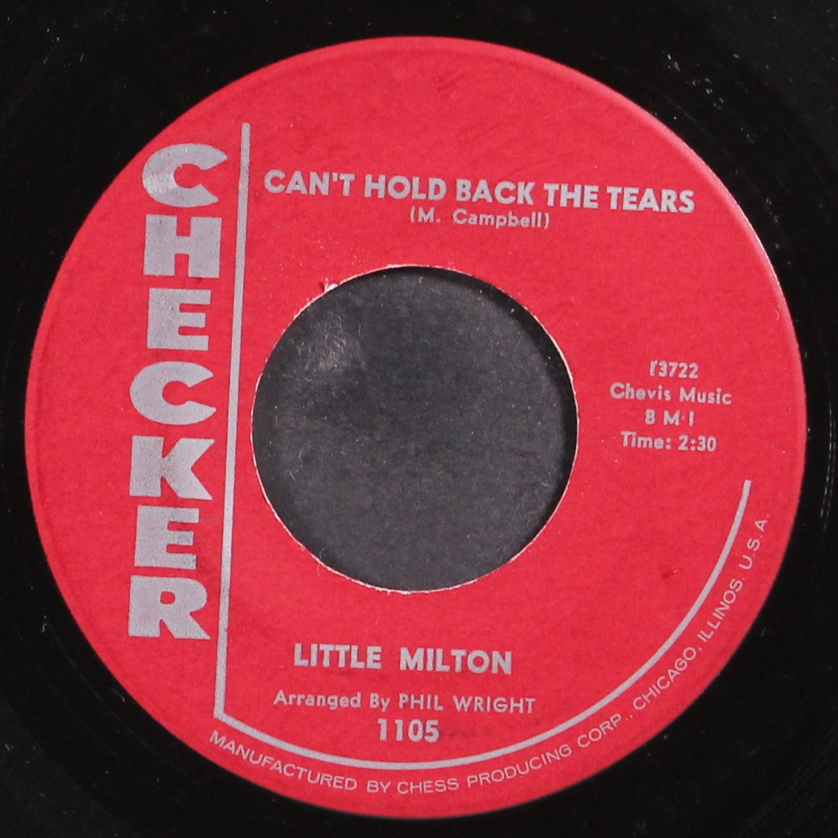 can't hold back the tears / we're gonna make it by LITTLE MILTON