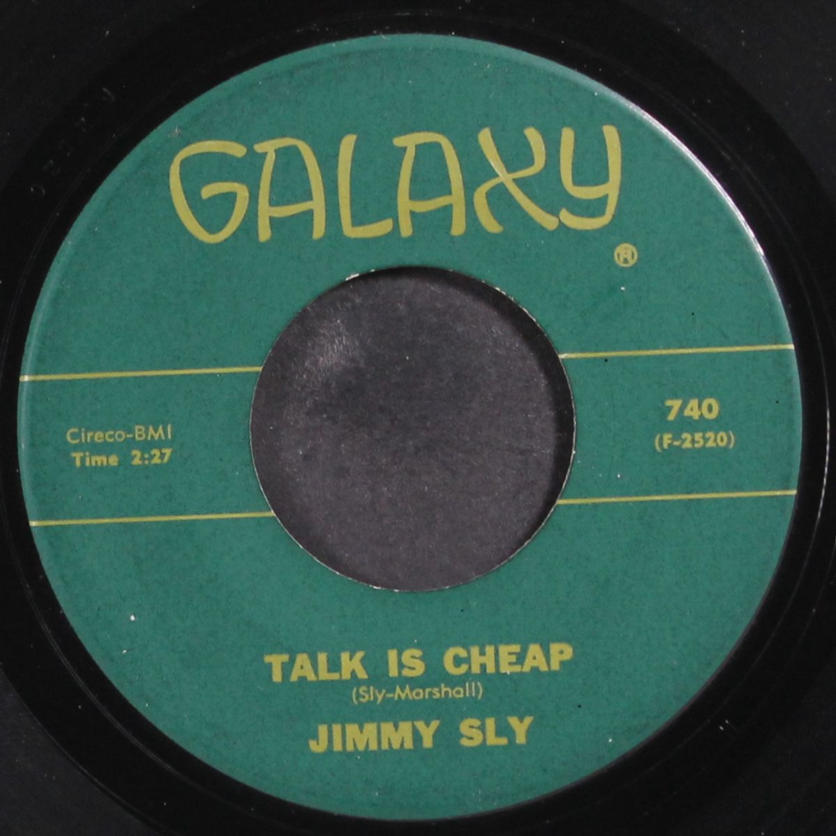 hard luck / talk is cheap by JIMMY SLY