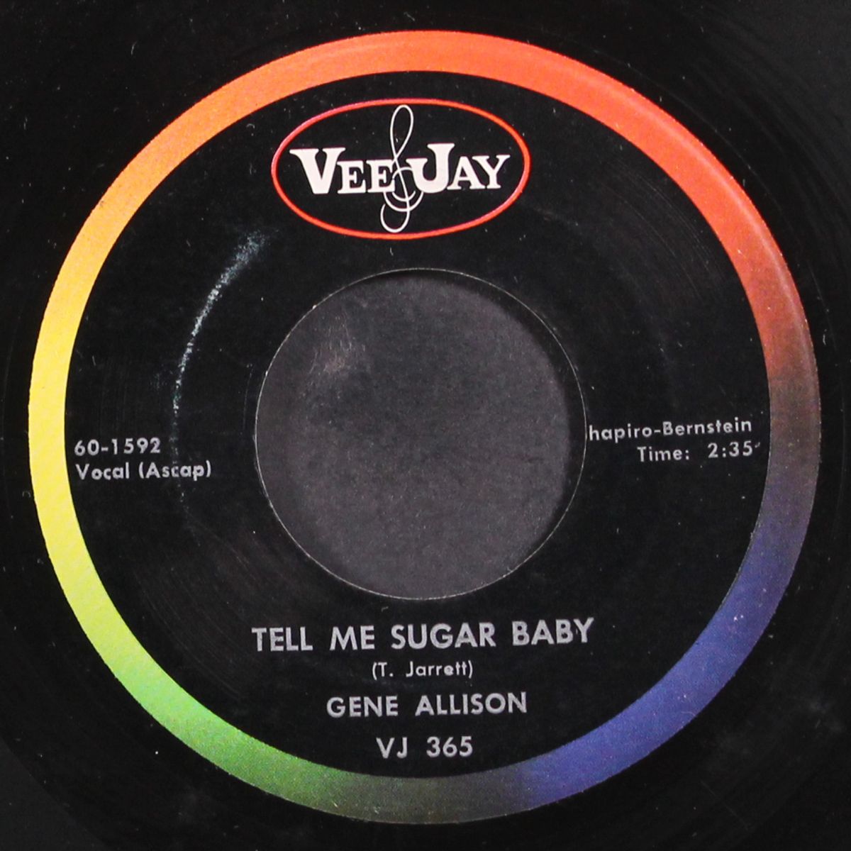ask / tell me sugar baby by GENE ALLISON
