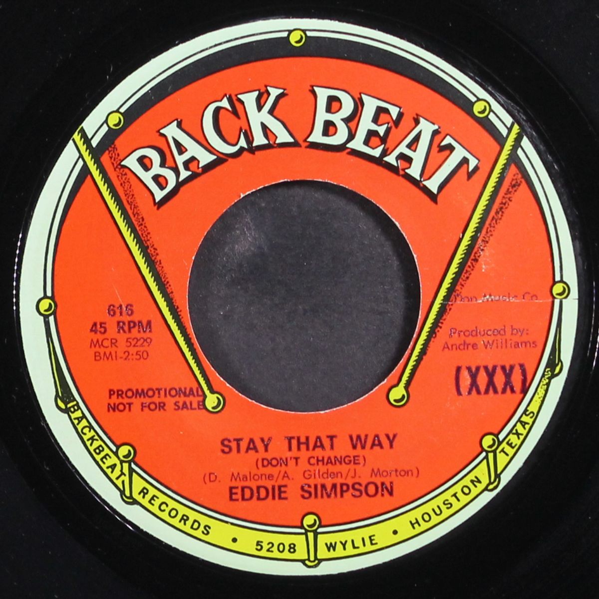 stay that ways / stone soul sister by EDDIE SIMPSON