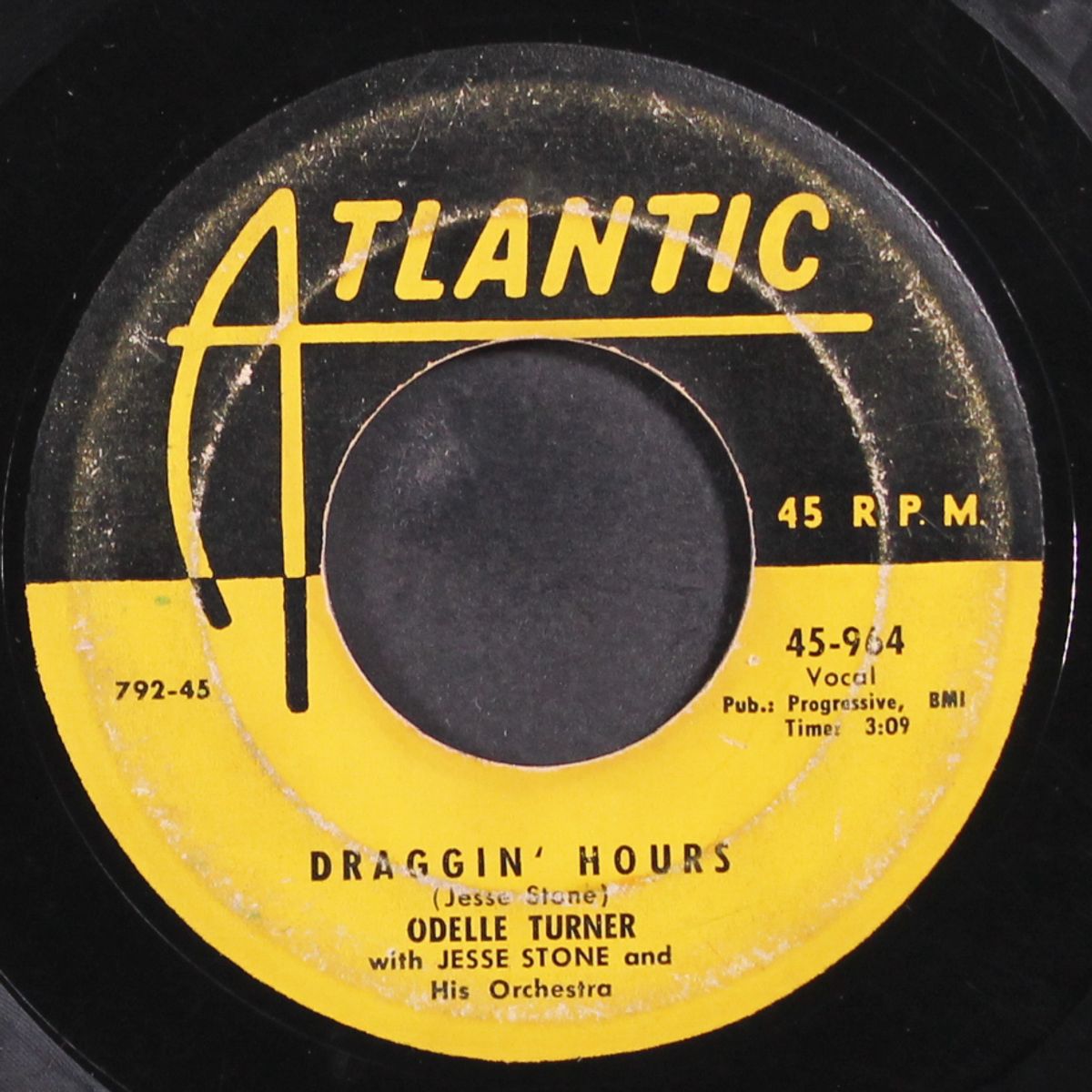 alarm clock boogie / draggin' hours by ODELLE TURNER