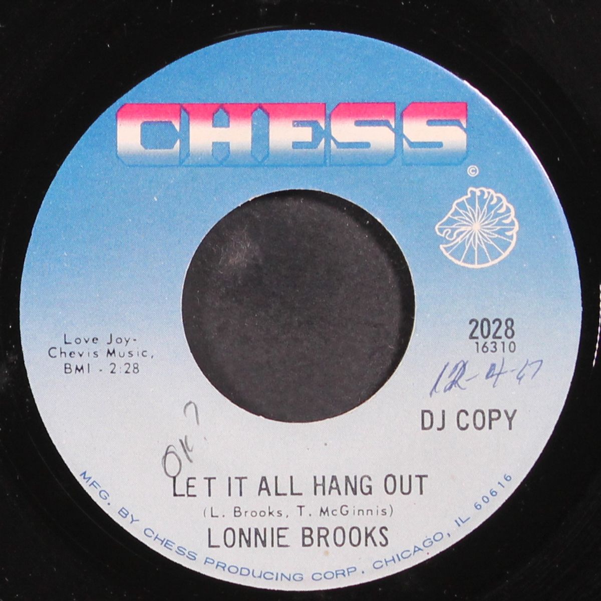 let it all hang out / one sunny day by LONNIE BROOKS