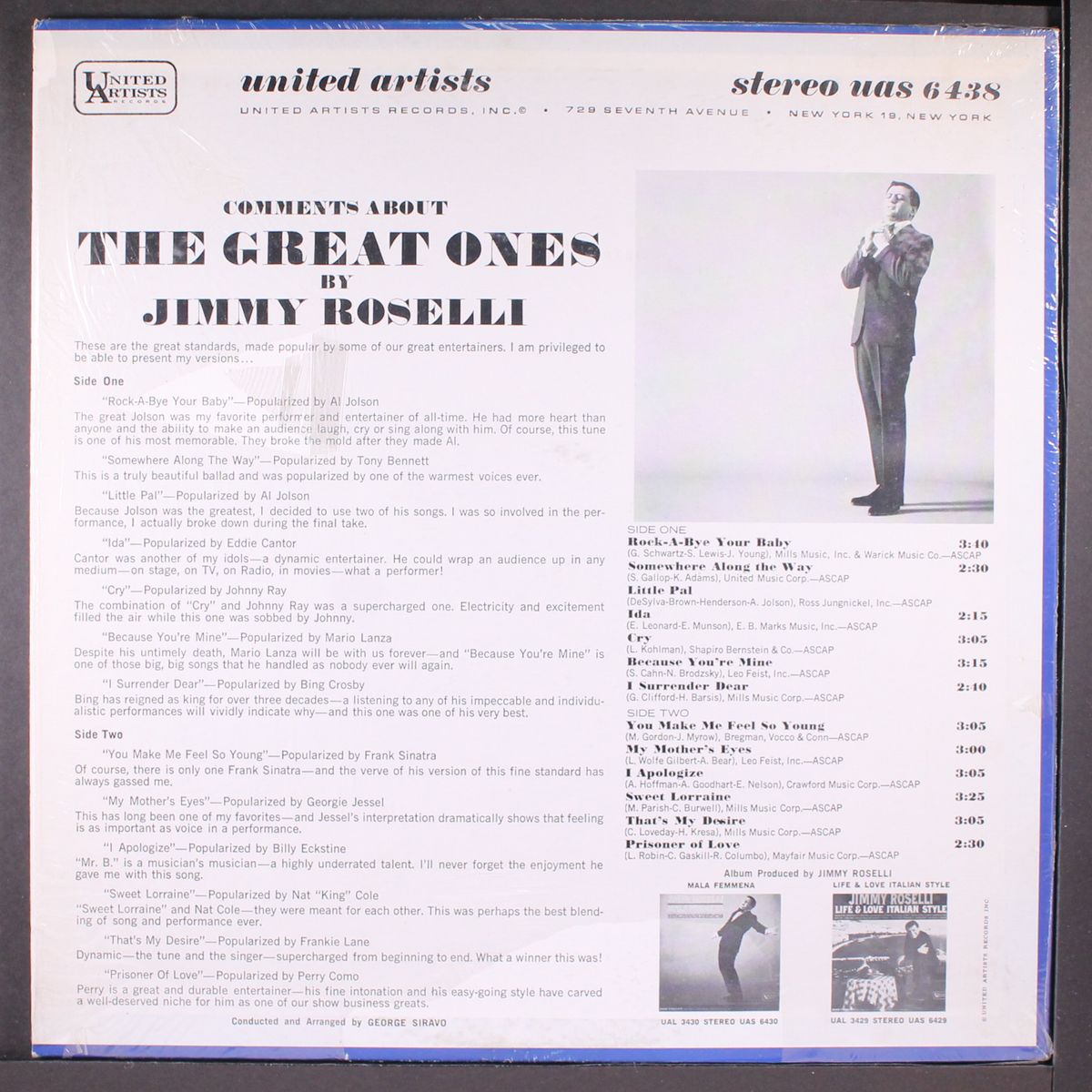 the great ones! by JIMMY ROSELLI