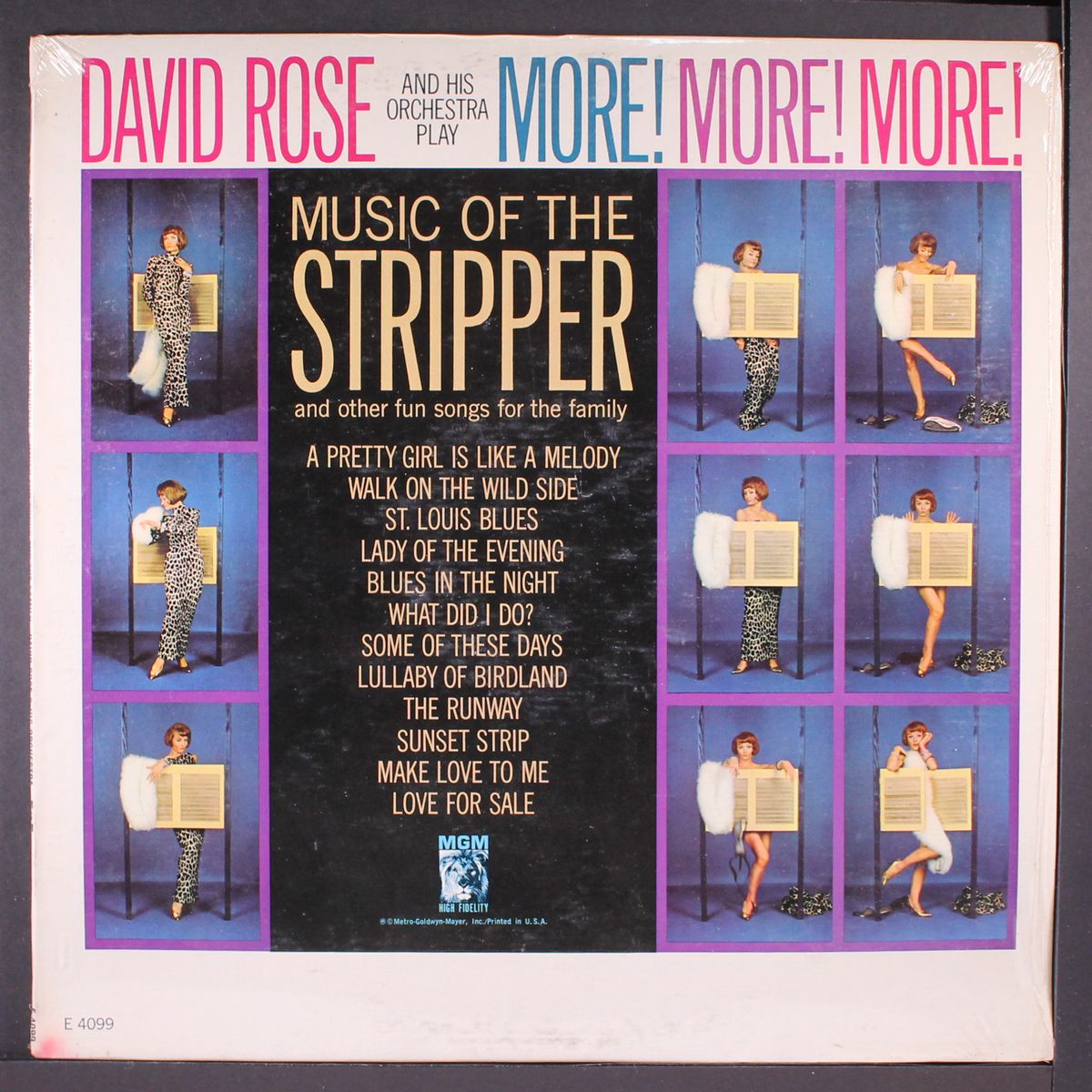 more!, more!, more! music of the stripper by DAVID ROSE