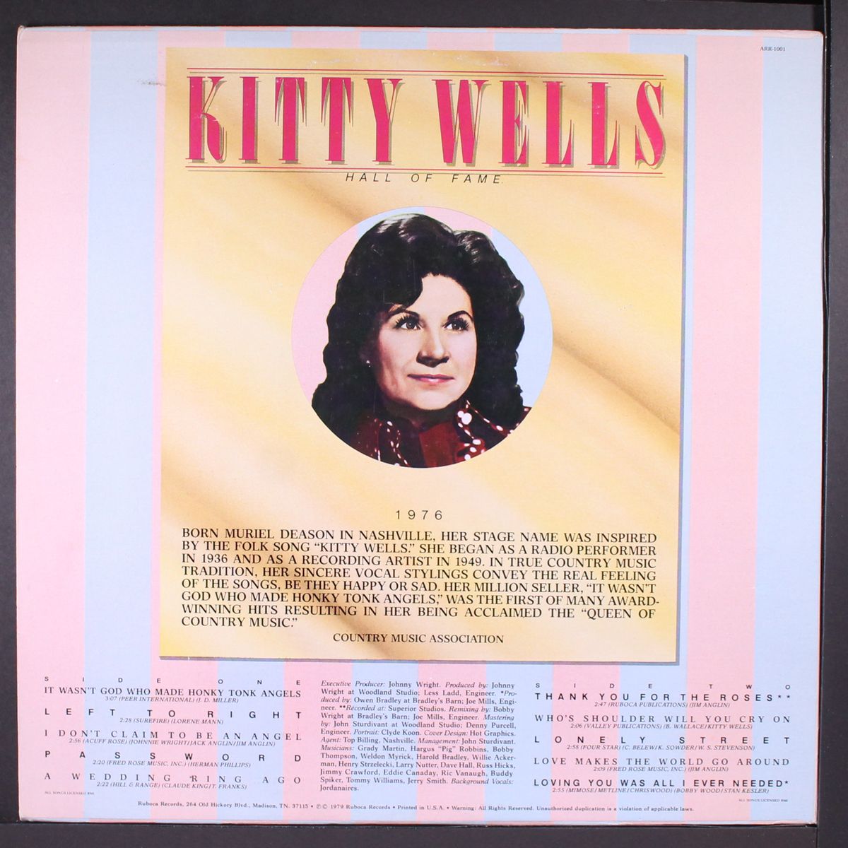 hall of fame, vol. 1 by KITTY WELLS
