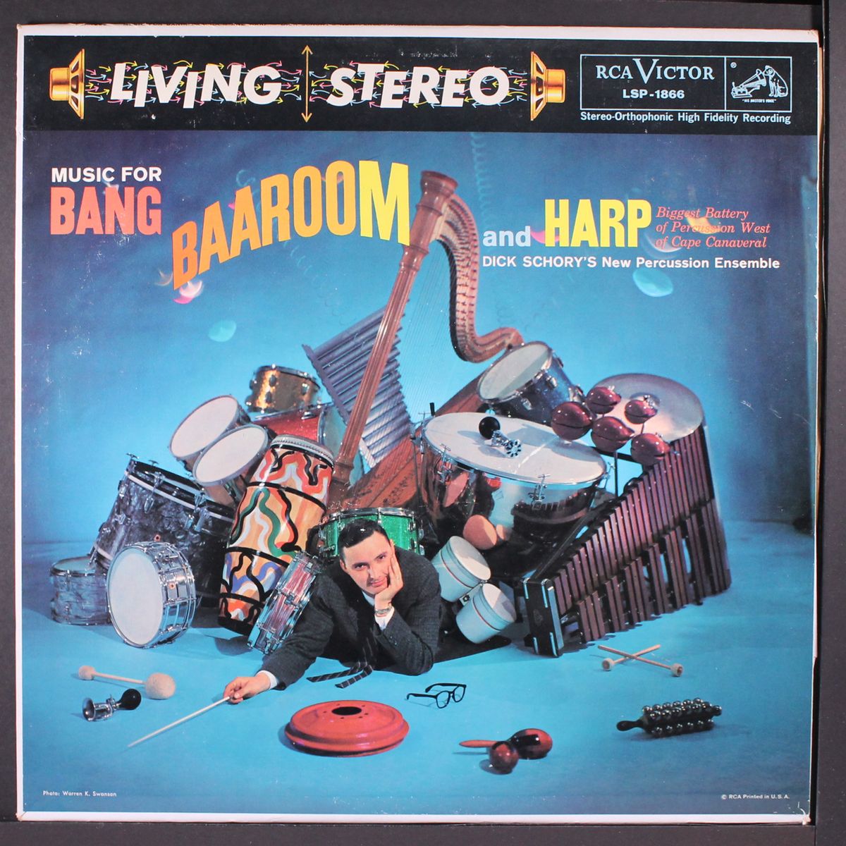 music for bang, baaroom and harp by DICK SCHORY