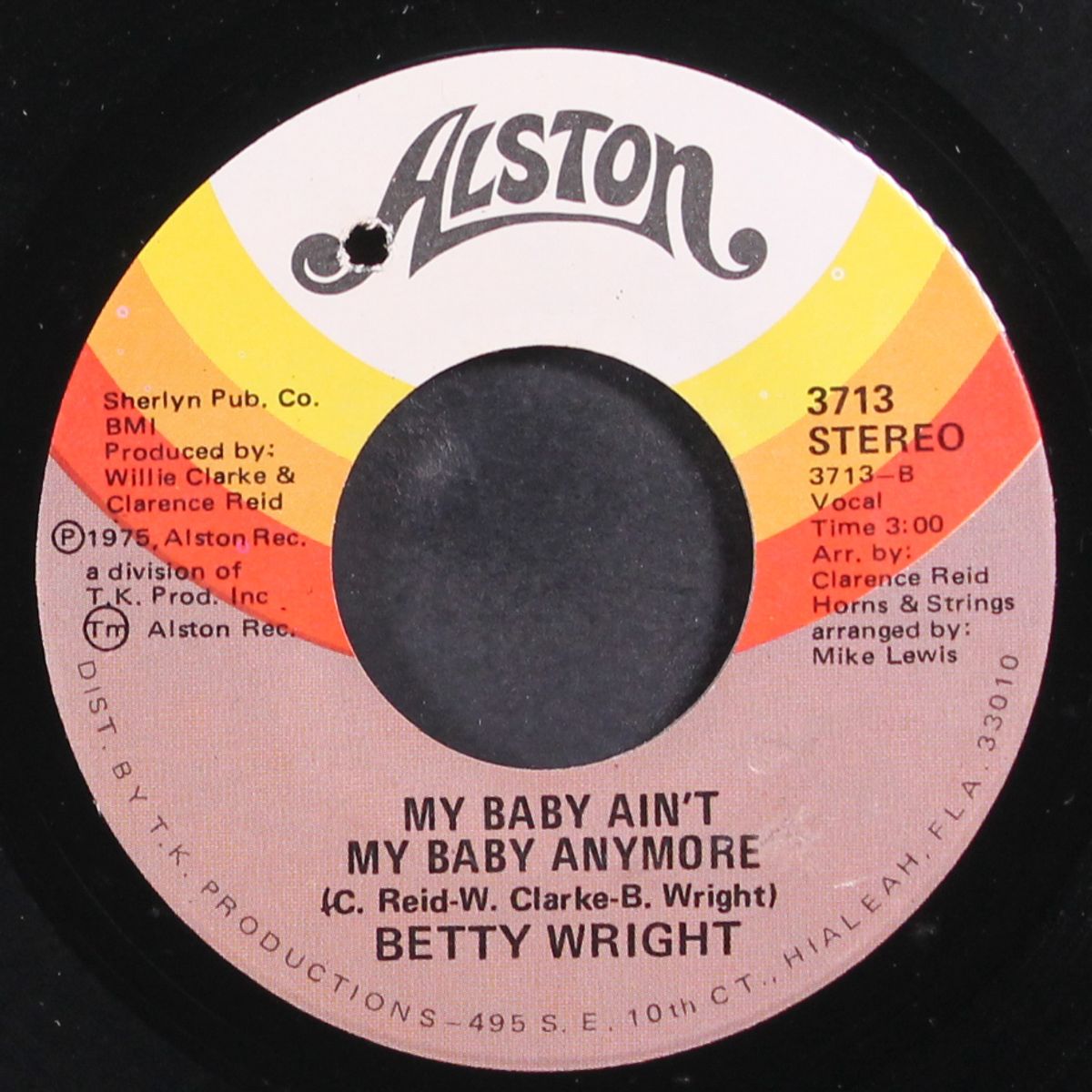where is the love / my baby ain't my baby anymore by BETTY WRIGHT