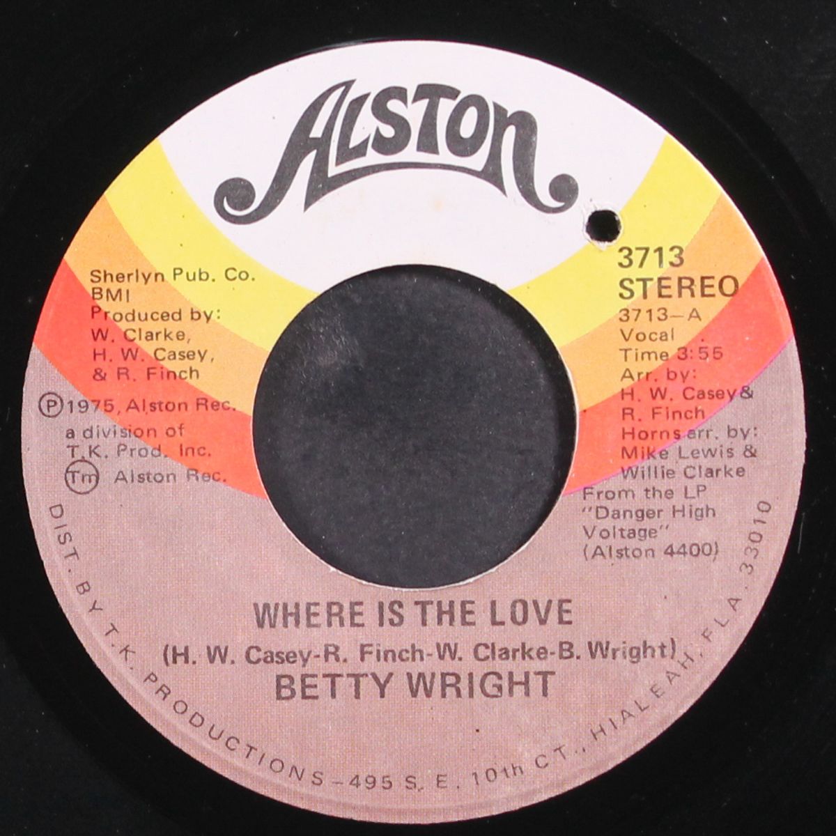where is the love / my baby ain't my baby anymore by BETTY WRIGHT