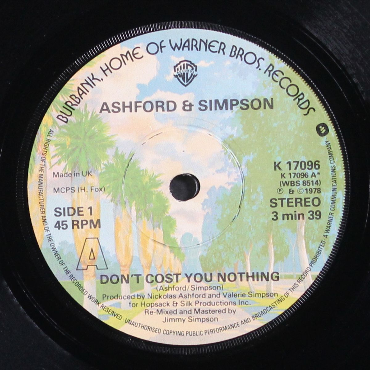 don't cost you nothing by ASHFORD & SIMPSON