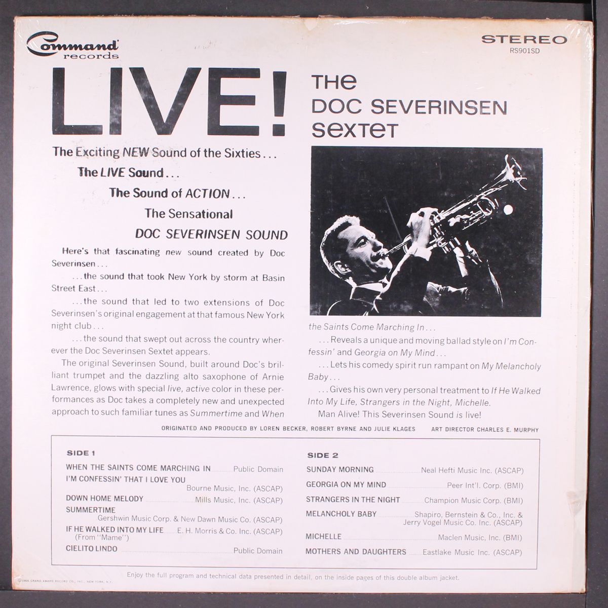 live! by DOC SEVERINSON