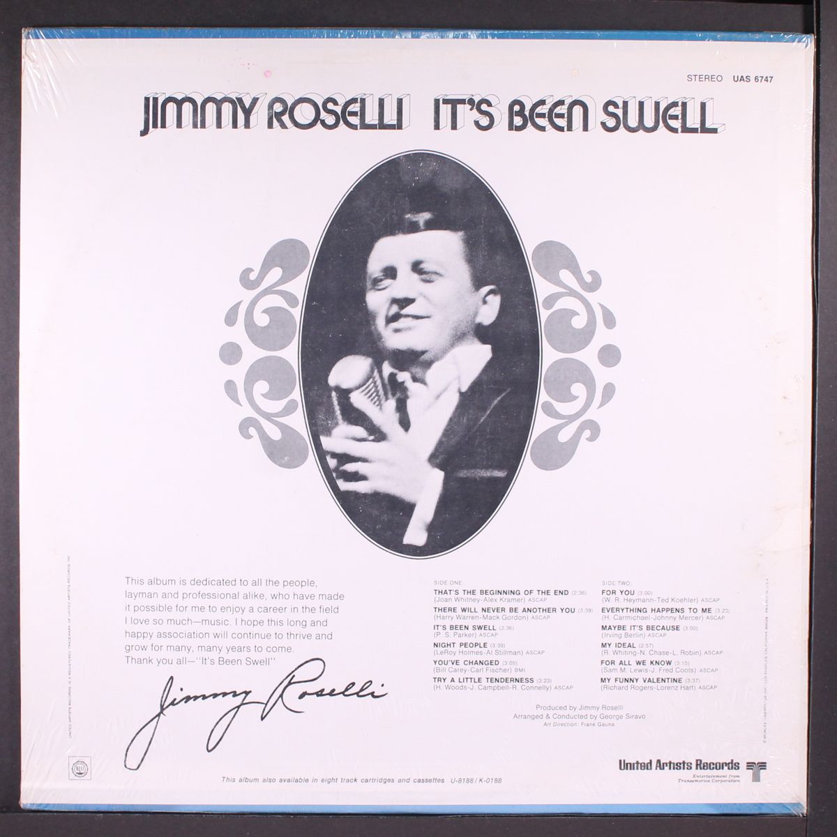 it's been swell by JIMMY ROSELLI