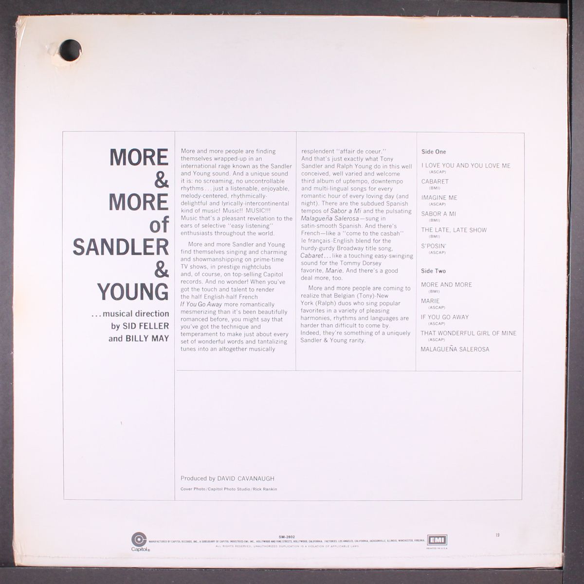 more & more of by SANDLER & YOUNG