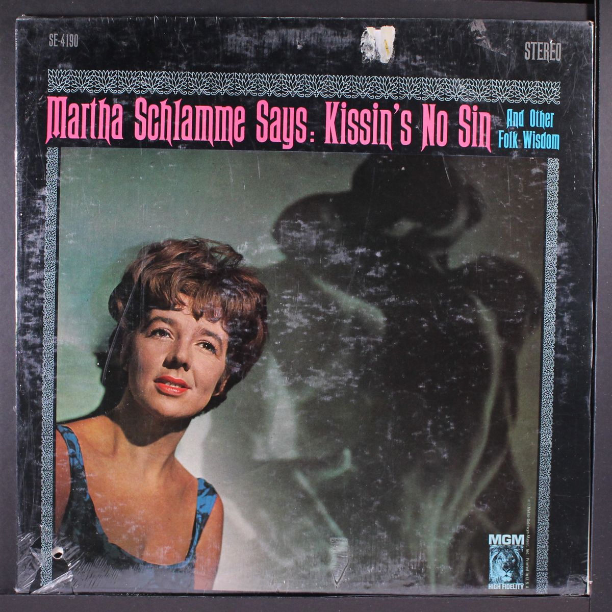 says kissin's no sin by MARTHA SCHLAMME