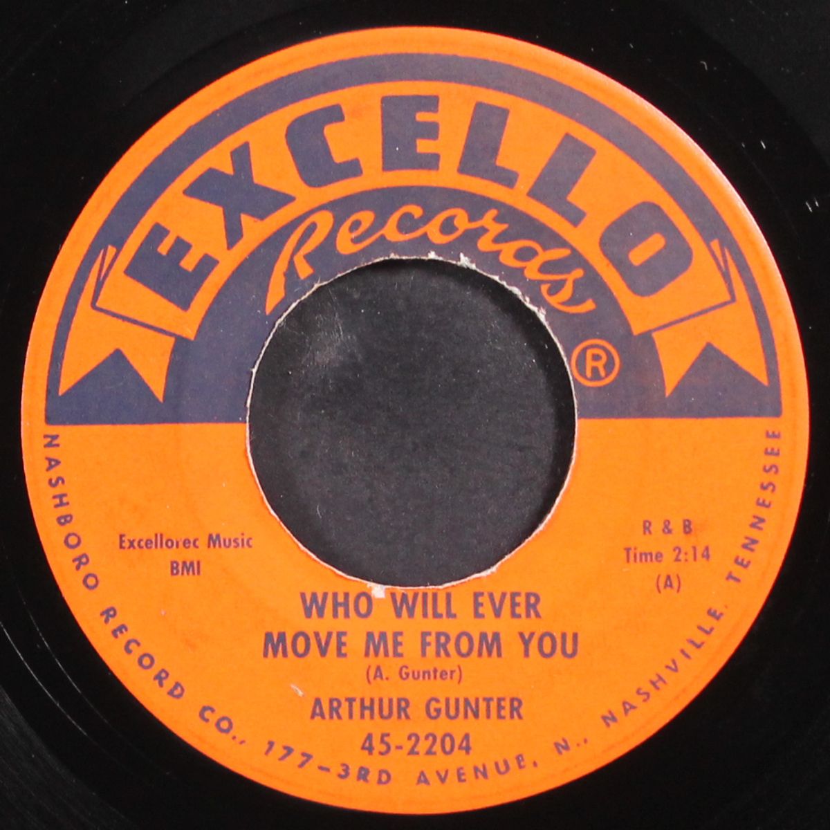 who will ever move me from you / workin' for my baby by ARTHUR GUNTER