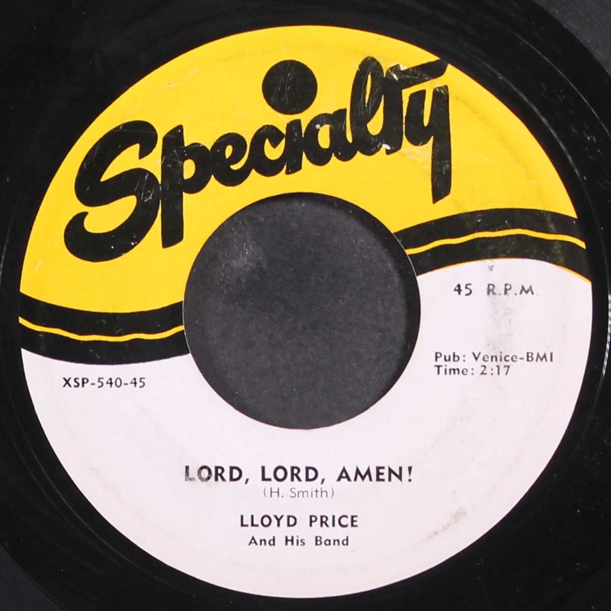 lord, lord, amen! / tryin' to find someone to love by LLOYD PRICE