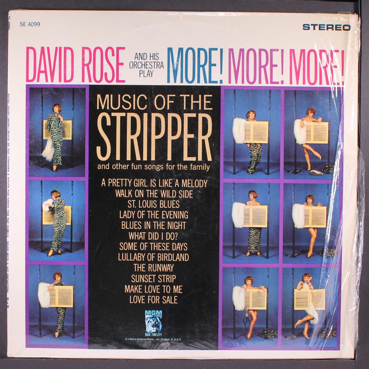 more!, more!, more! music of the stripper by DAVID ROSE