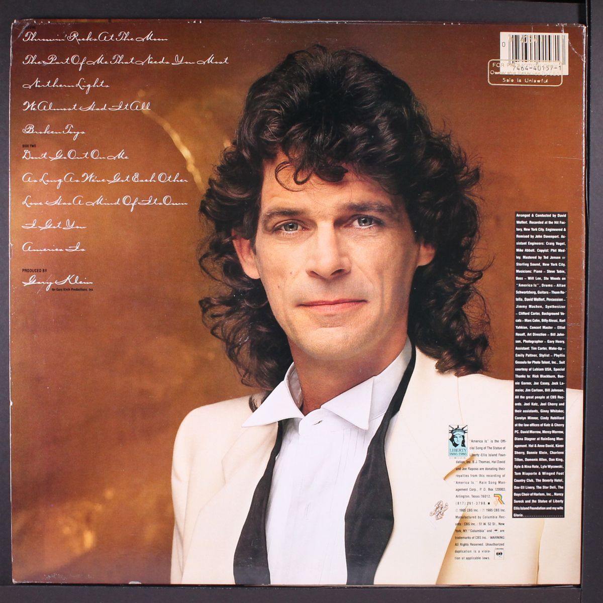 throwin' rocks at the moon by B.J. THOMAS