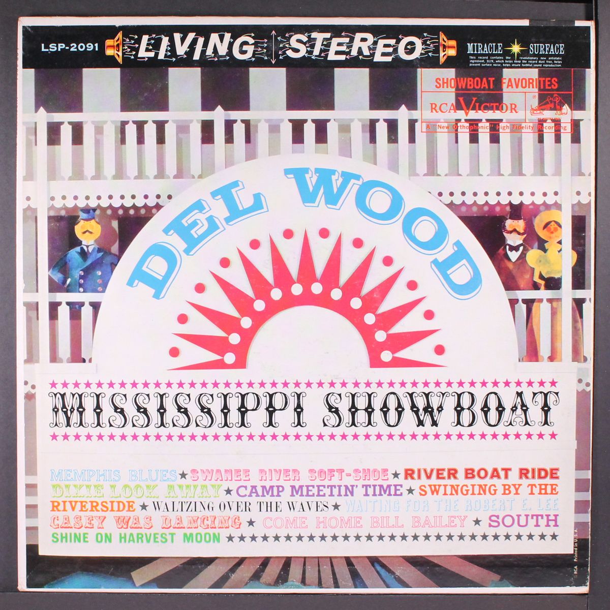 mississippi showboat by DEL WOOD
