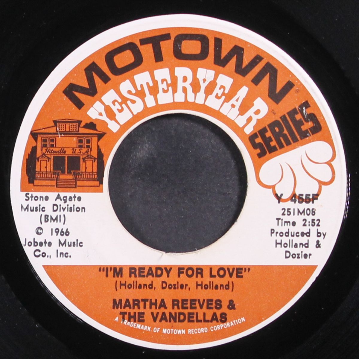i'm ready for love / jimmy mack by MARTHA REEVES & VANDELLAS