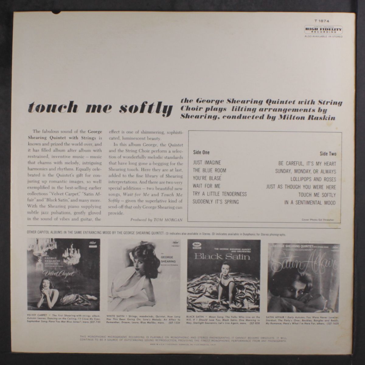 touch me softly by GEORGE SHEARING