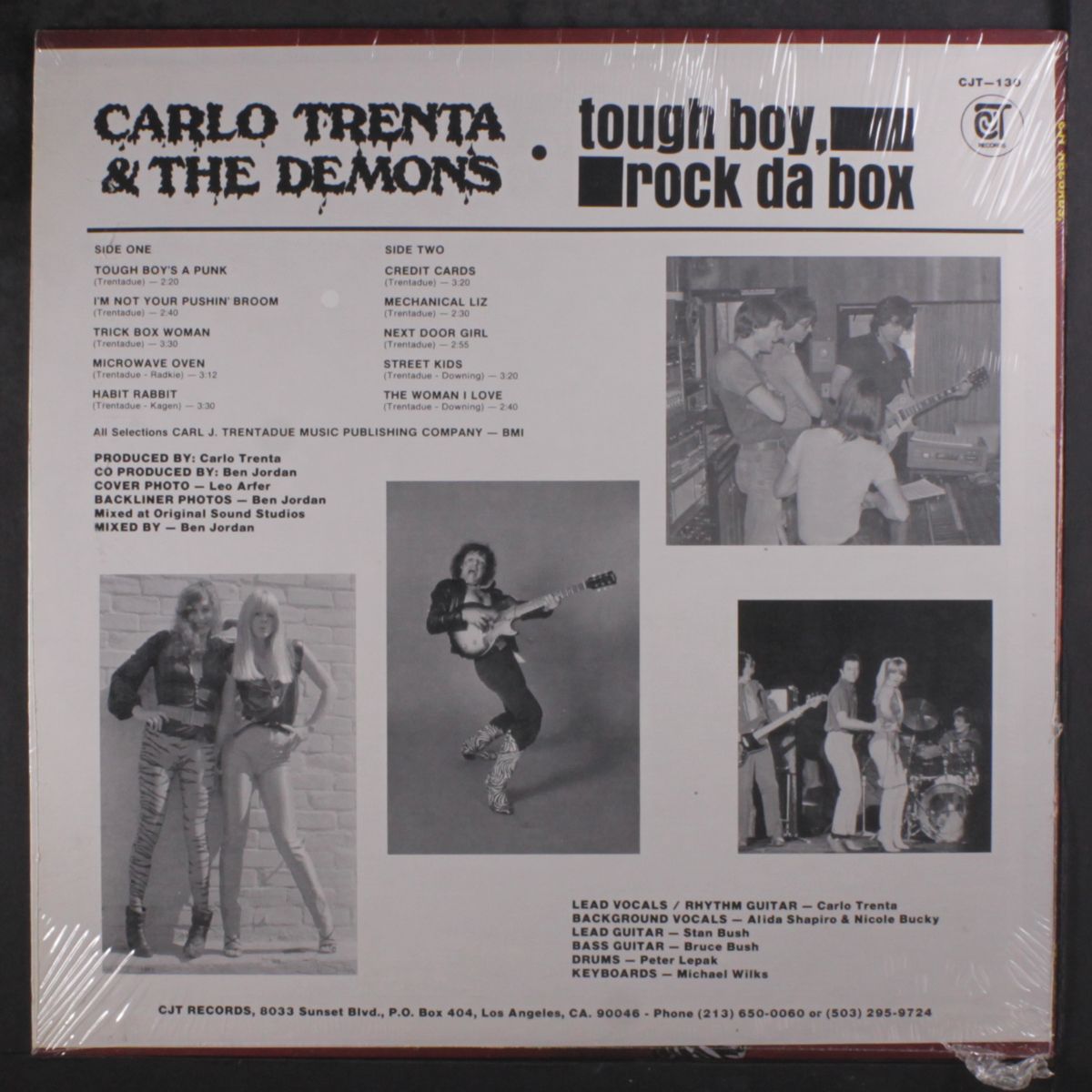 tough boy rock da box by CARLO TRENTA & THE DEMONS