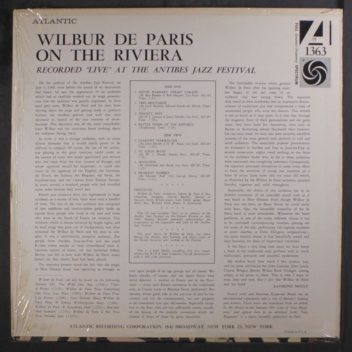 on the riviera by WILBUR DE PARIS