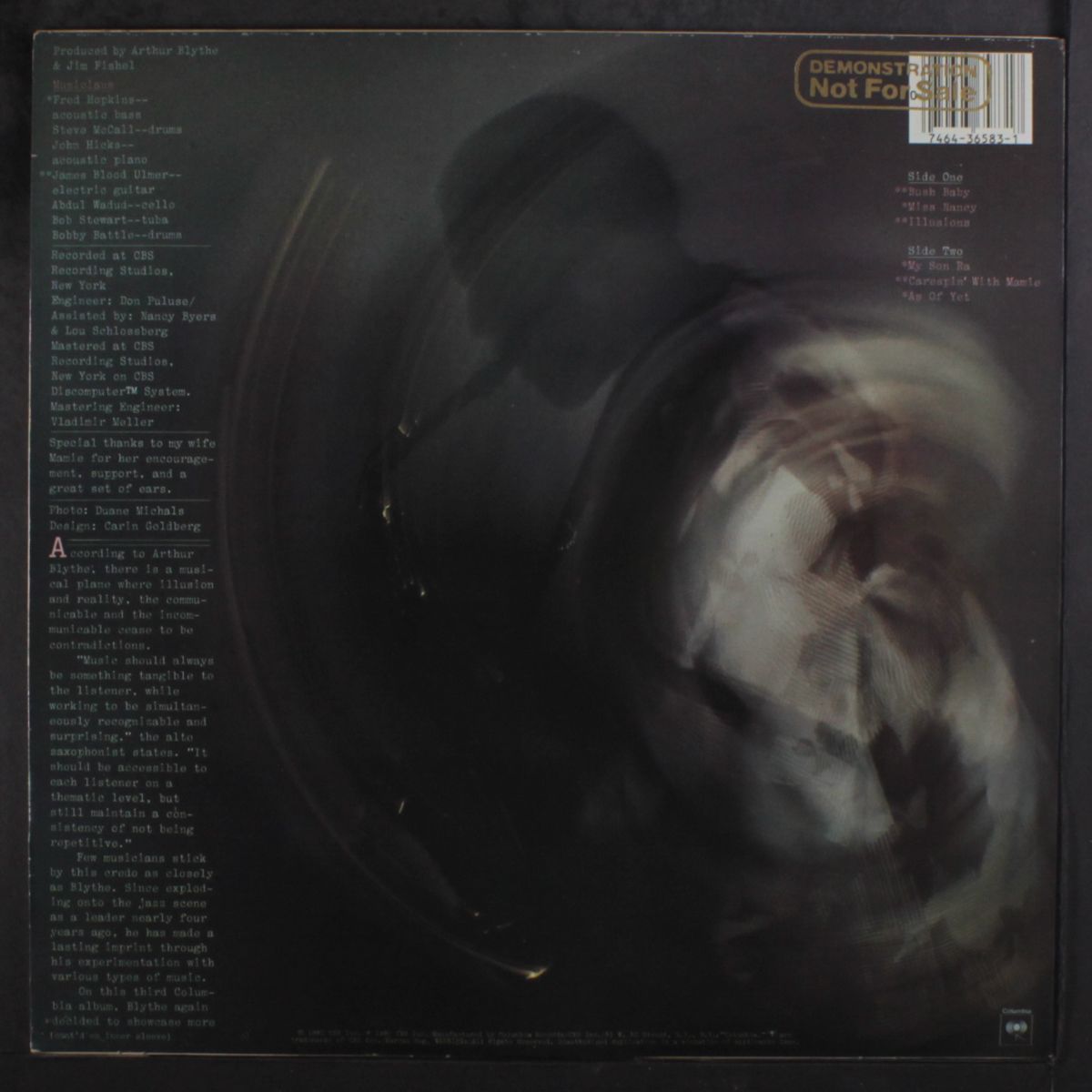 illusions by ARTHUR BLYTHE