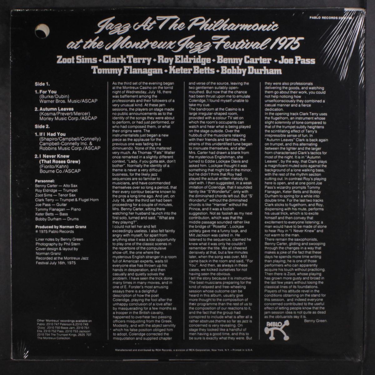 at the montreux jazz festival 1975 by VARIOUS