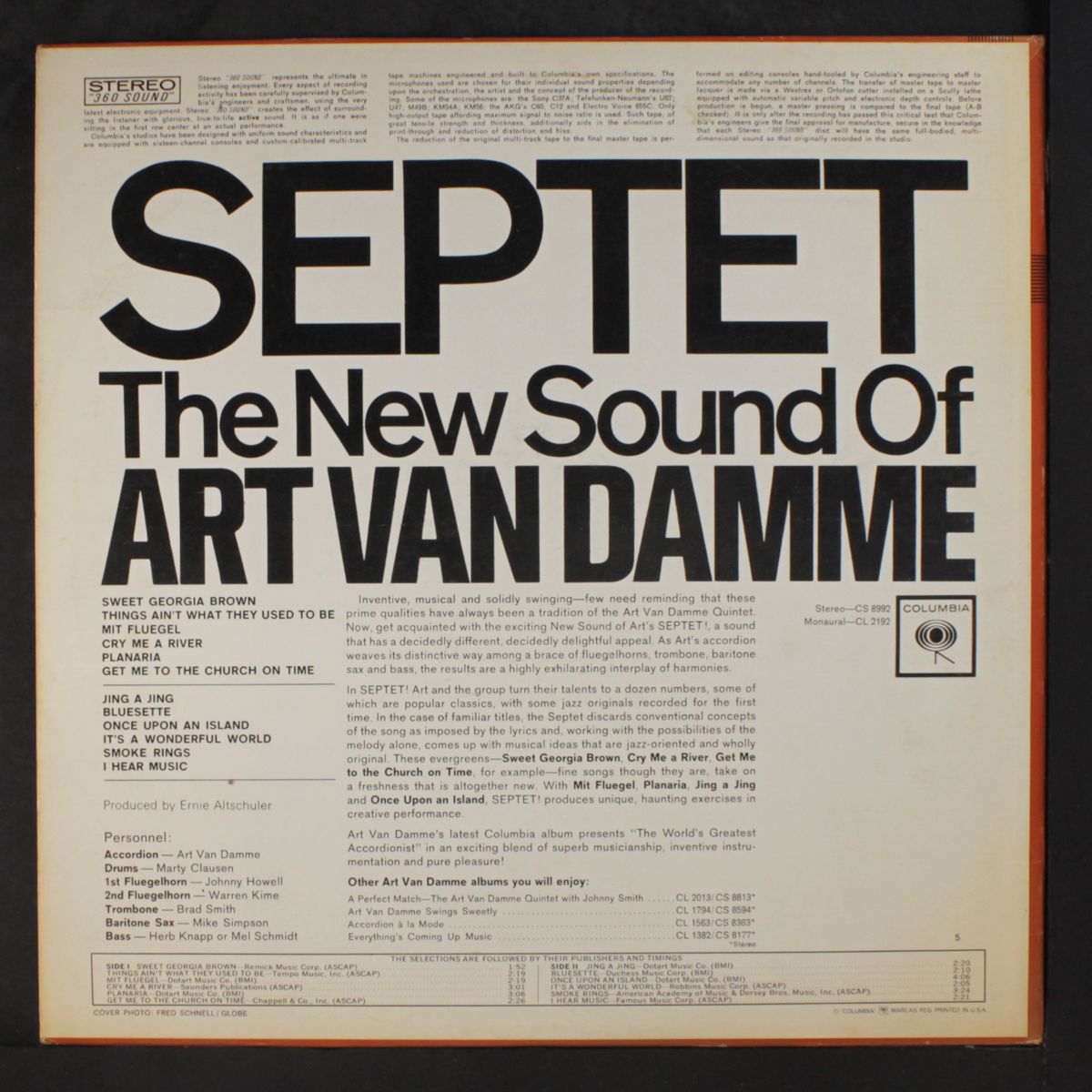 septet by ART VAN DAMME
