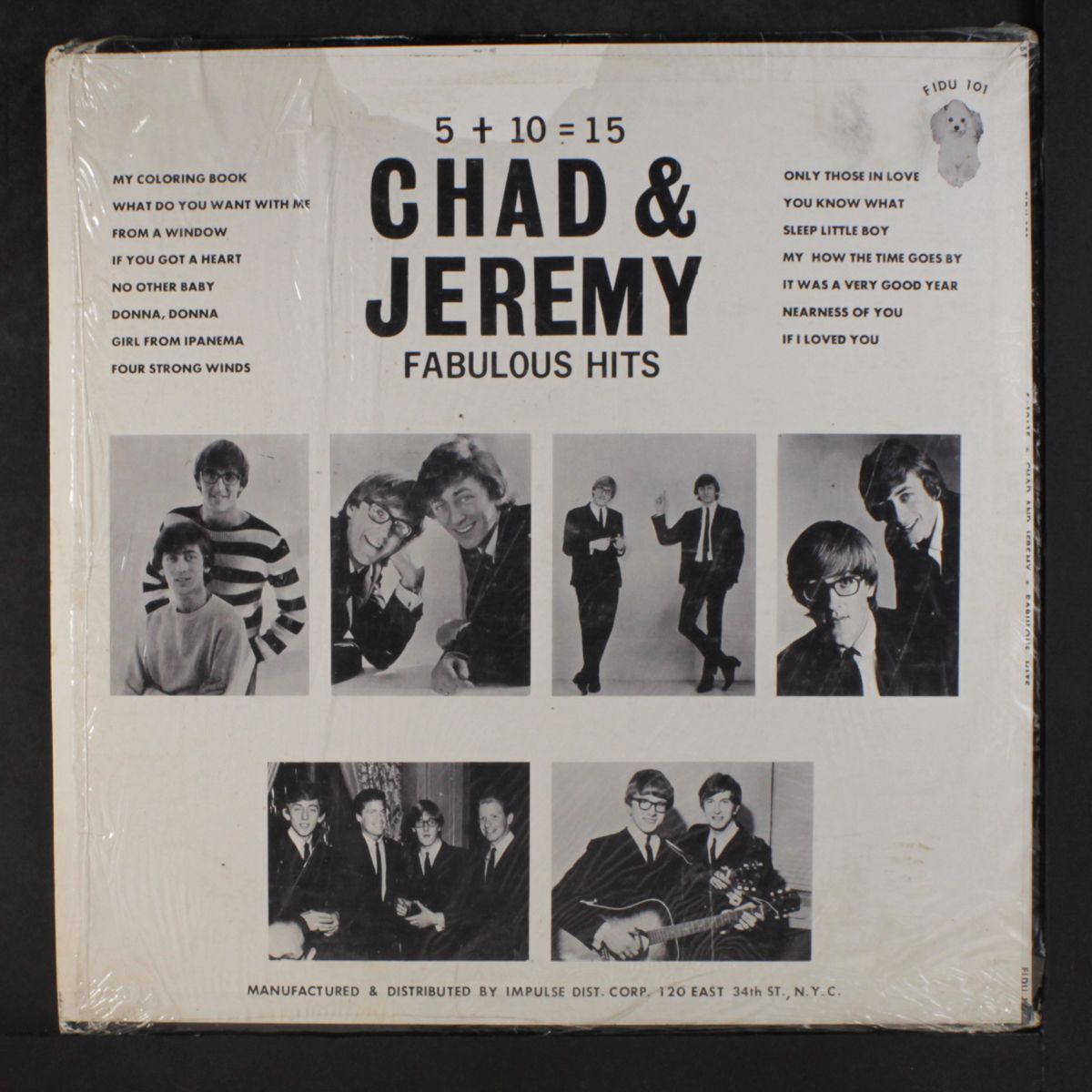 5+10=15 fabulous hits by CHAD & JEREMY