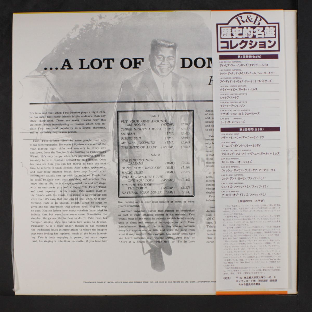 a lot of dominoes! by FATS DOMINO