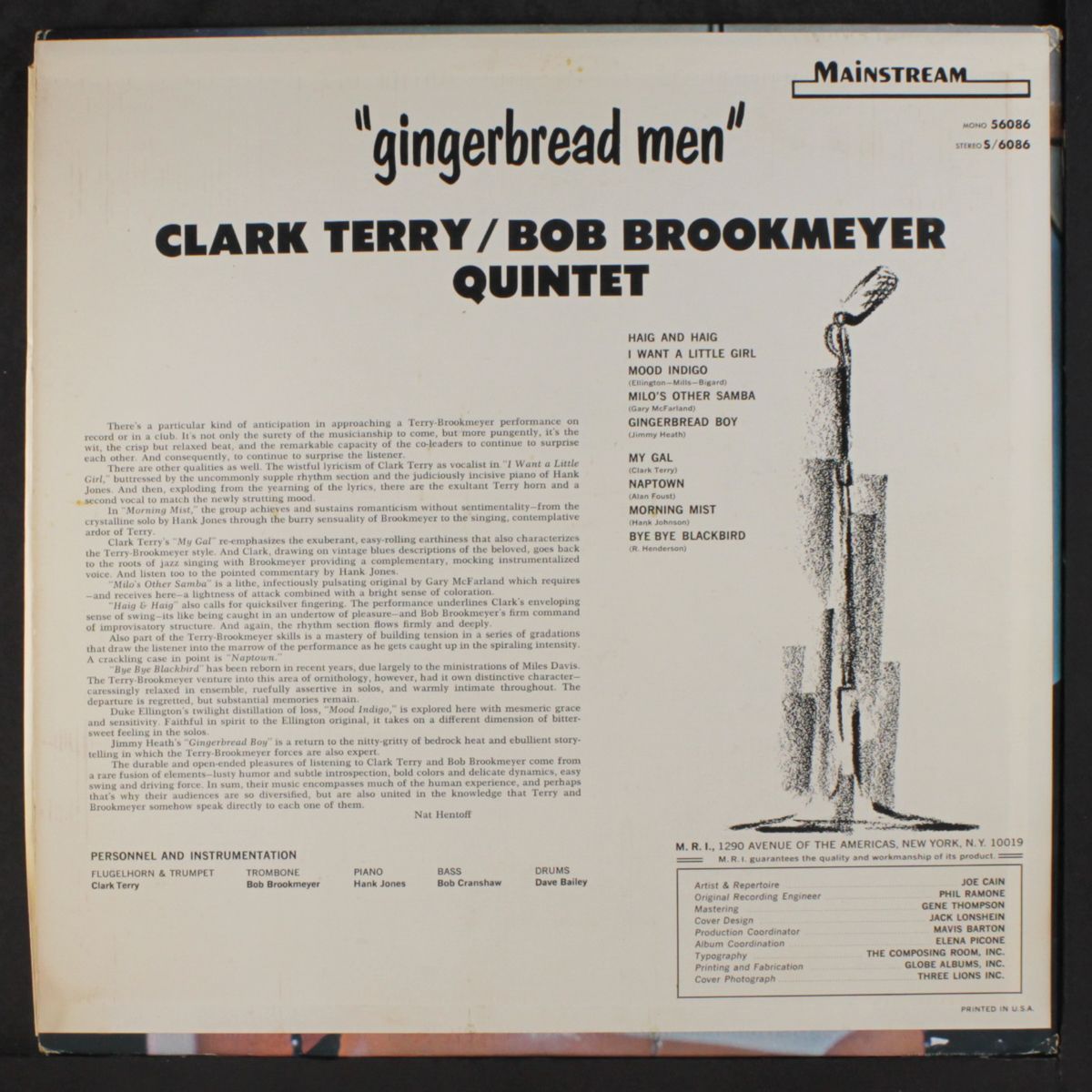 gingerbread men by CLARK TERRY & BOB BROOKMEYER
