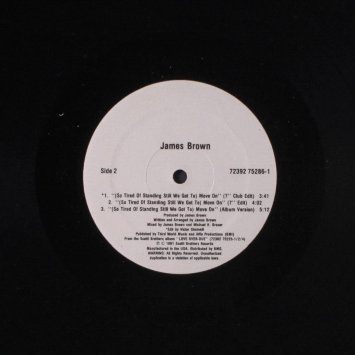 move on by JAMES BROWN