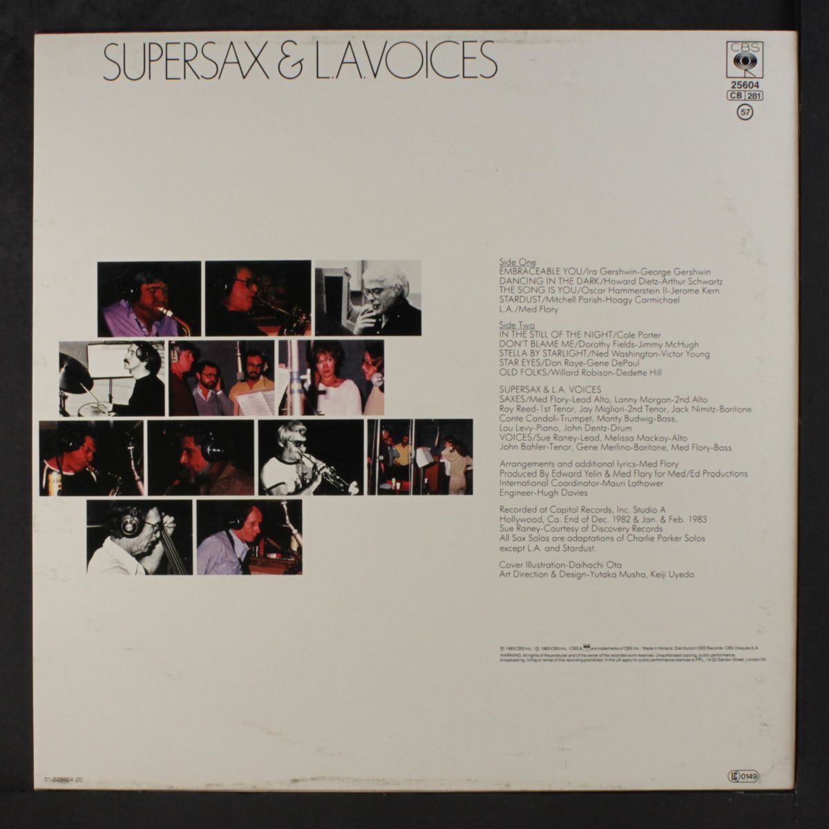 supersax & l.a. voices by SUPERSAX AND L.A. VOICES