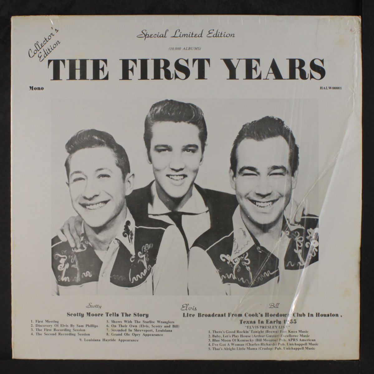 the first years by ELVIS PRESLEY