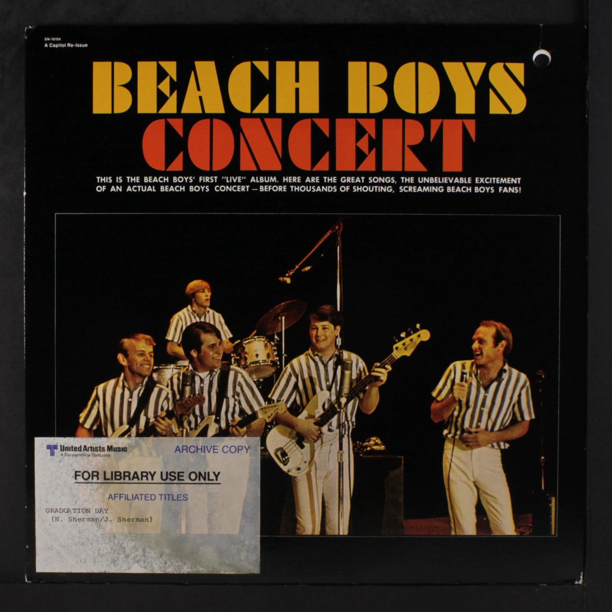 concert by BEACH BOYS