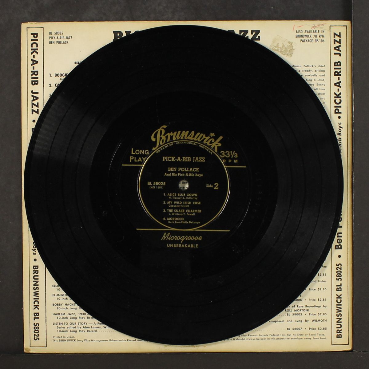 pick-a-rib jazz by BEN POLLACK