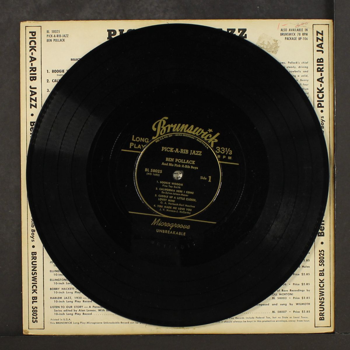 pick-a-rib jazz by BEN POLLACK