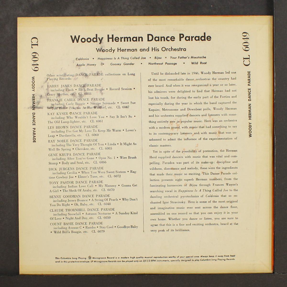 dance parade by WOODY HERMAN