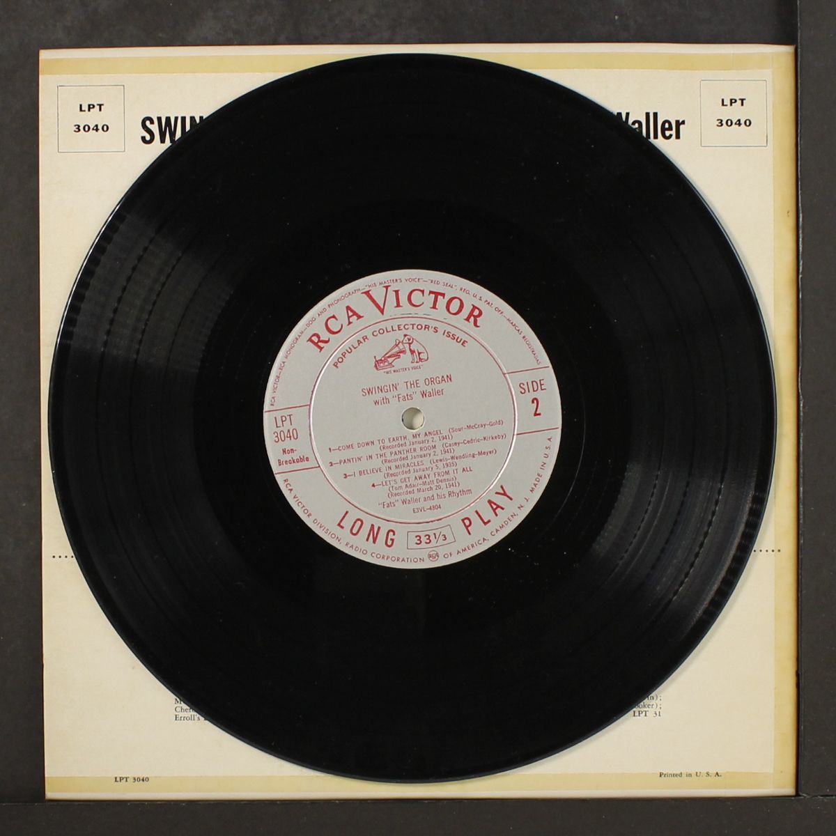 swingin' the organ by FATS WALLER