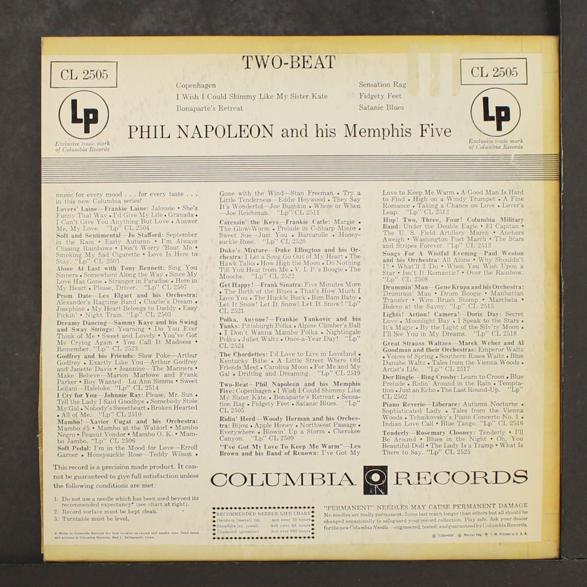 two beat by PHIL NAPOLEON