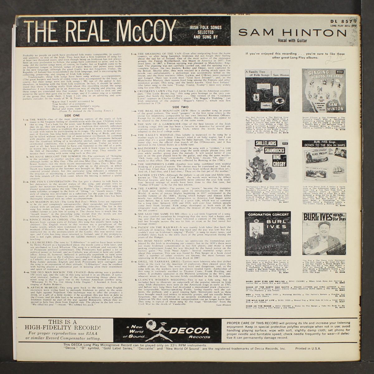 the real mccoy by SAM HINTON