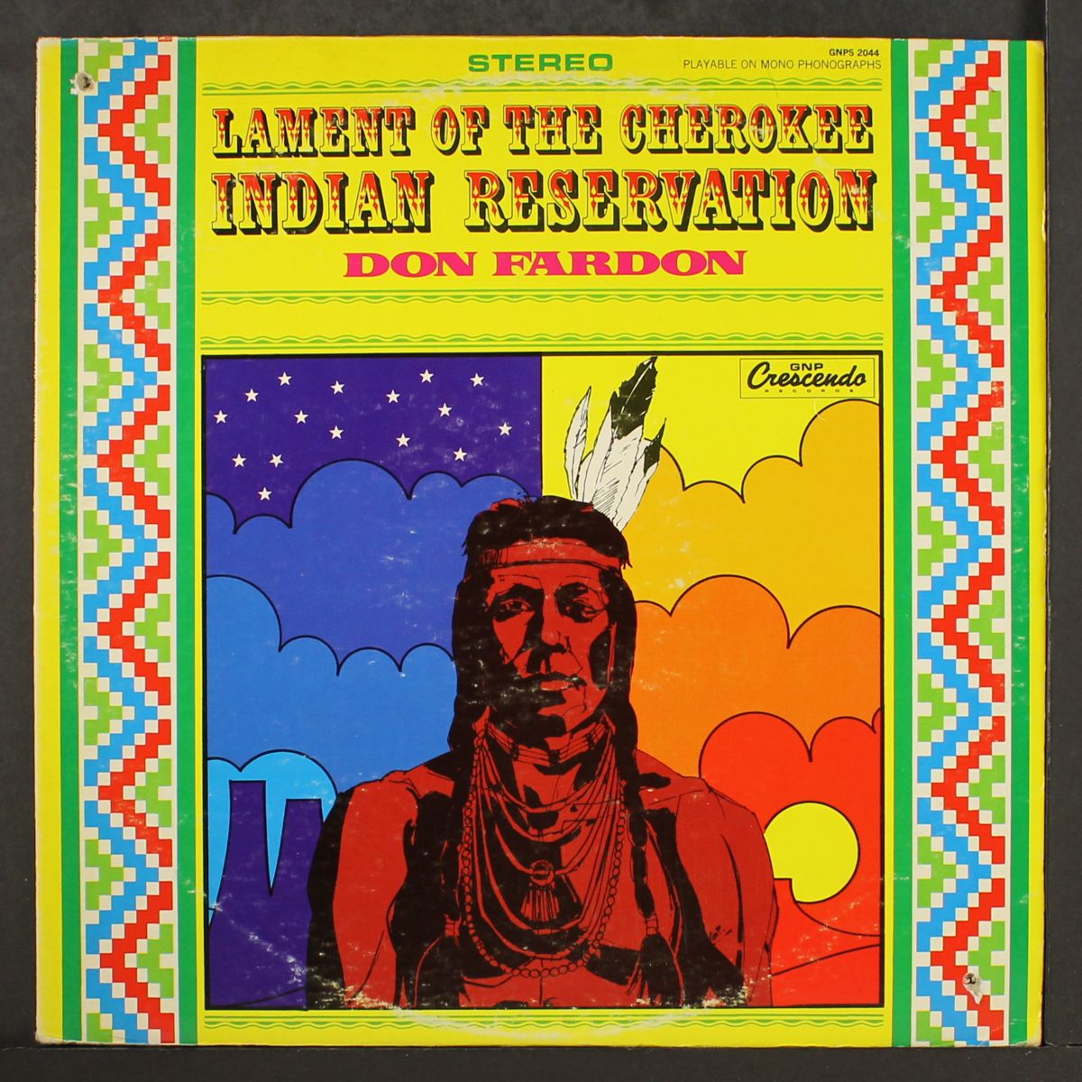 lament of the cherokee indian reservation by DON FARDON