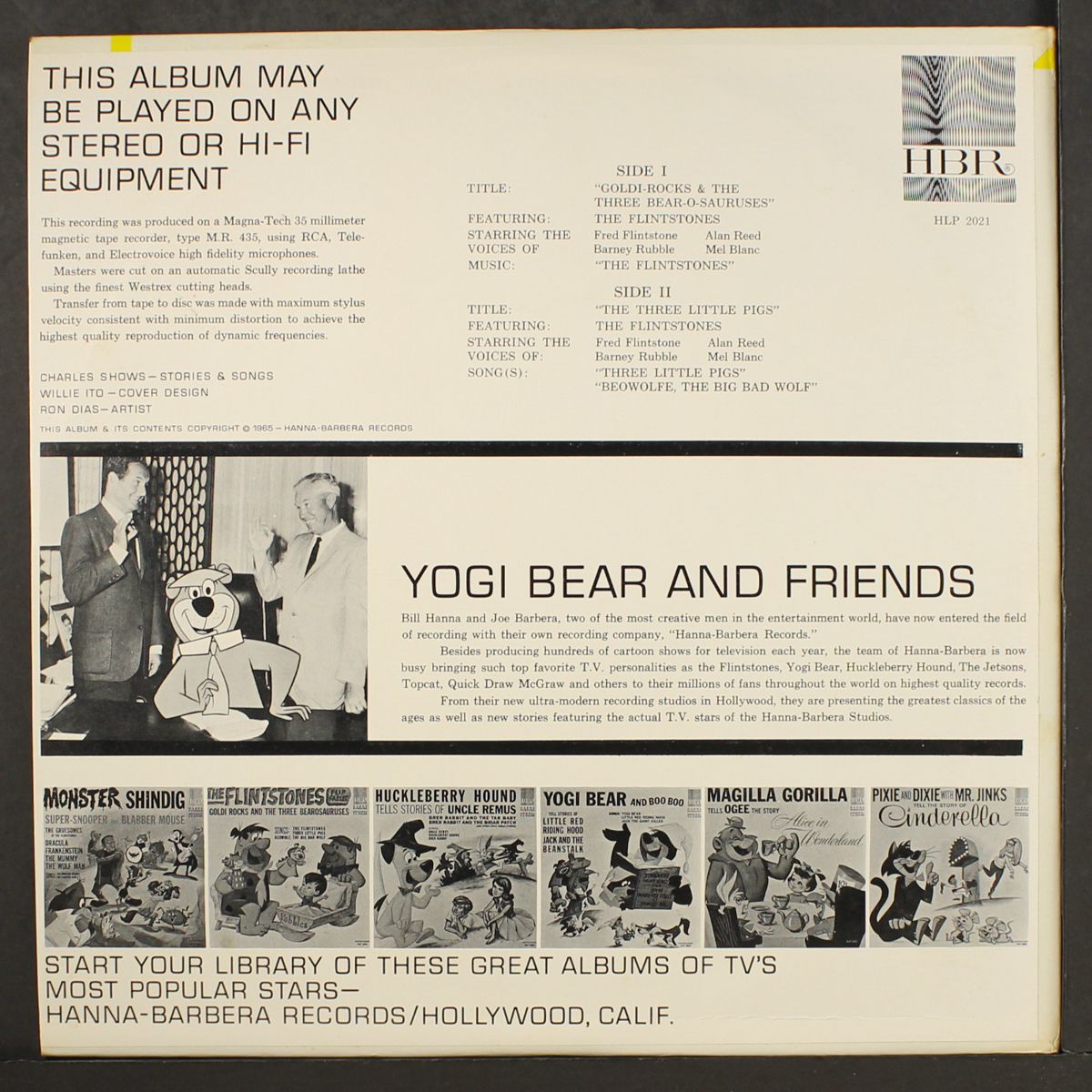 the flintstones; goldi rocks and the three bearosauruses by TV SOUNDTRACK